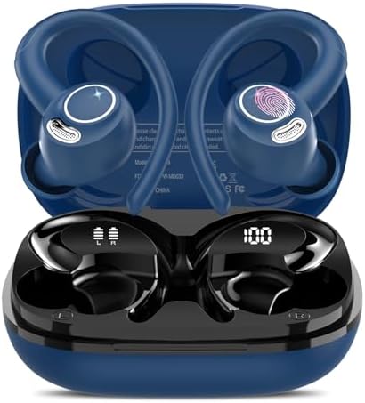 AI Instant Translator Earphone with 164 Languages, 7 Translation Modes with APP, 3 in 1 Instant Voice Translator, Buletooth 5.3 Earpiece Instant Translation for Travel and Business Blue - Image 2