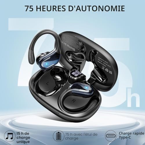 Écouteurs Bluetooth sport avec réduction du bruit - Image 4