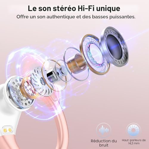 Écouteurs Bluetooth sport avec réduction du bruit - Image 6