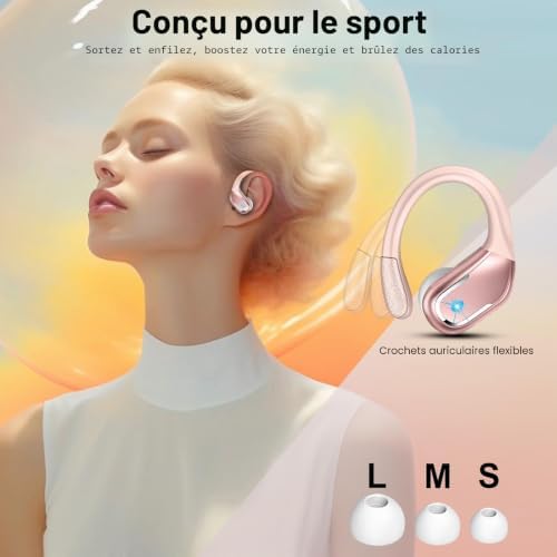 Écouteurs Bluetooth sport avec réduction du bruit - Image 5